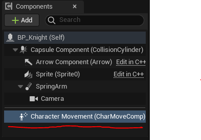 [Paper2D로 게임 만들기 필기] 3. 애니메이션, Select 노드, State, Character Movement