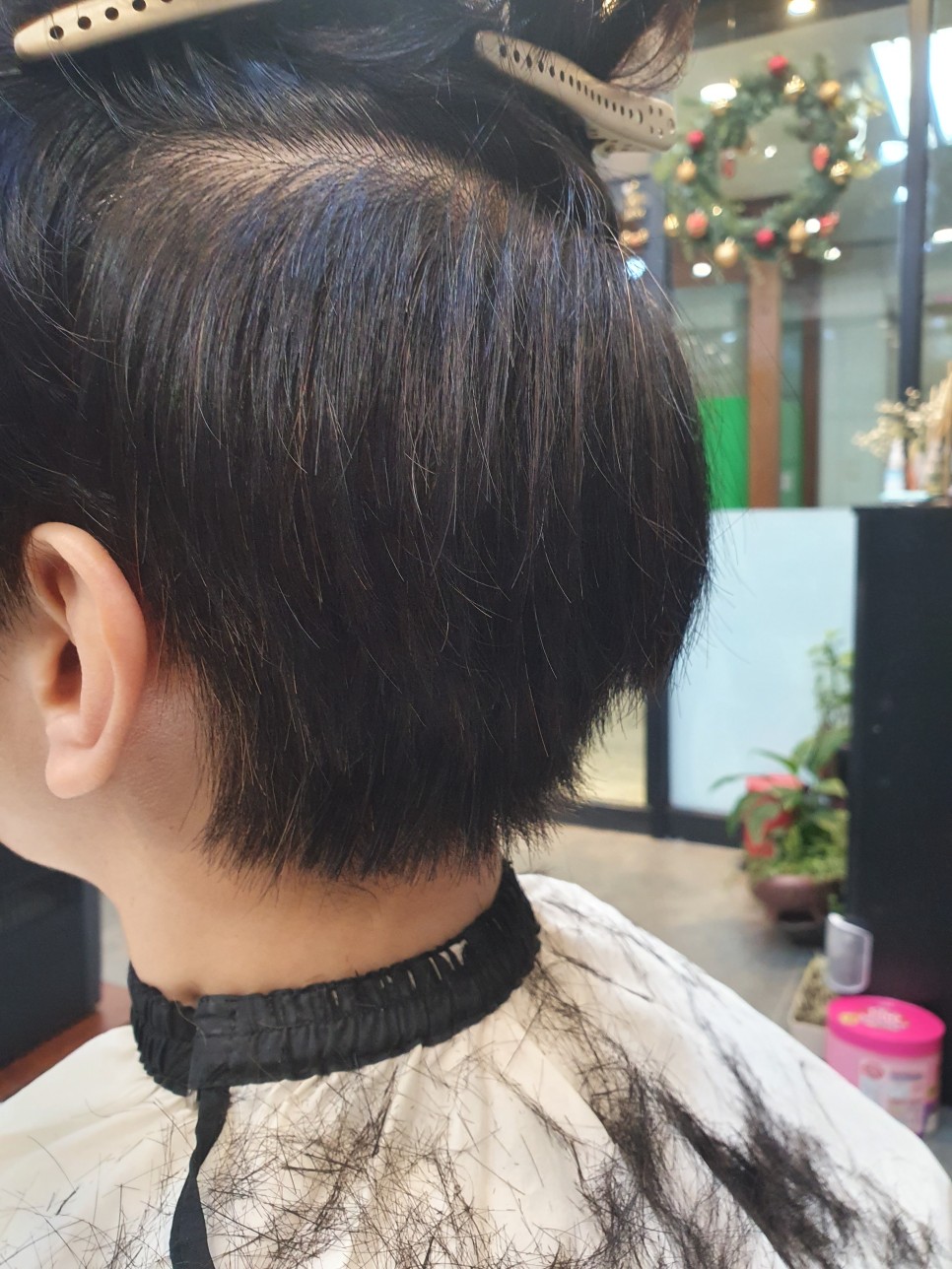 여자 숏컷 베이비펌 내추럴하고 오래가요~ 남자 투블럭 베이비펌& 23