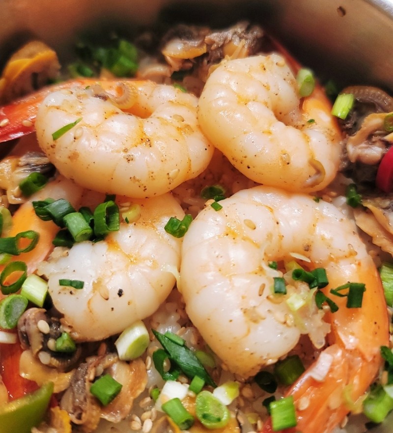 수원 스타필드 맛집 솥밥예찬 음식들