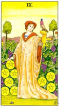 Nine of Pentacles