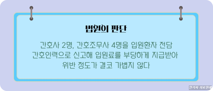 행정처분 당위성 인정