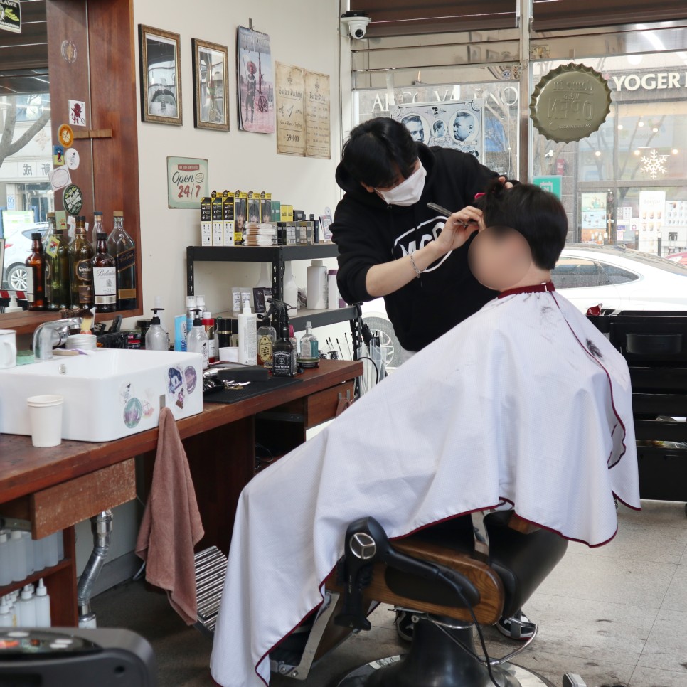 컷트머리 안산 바버샵 깔끔하게 6
