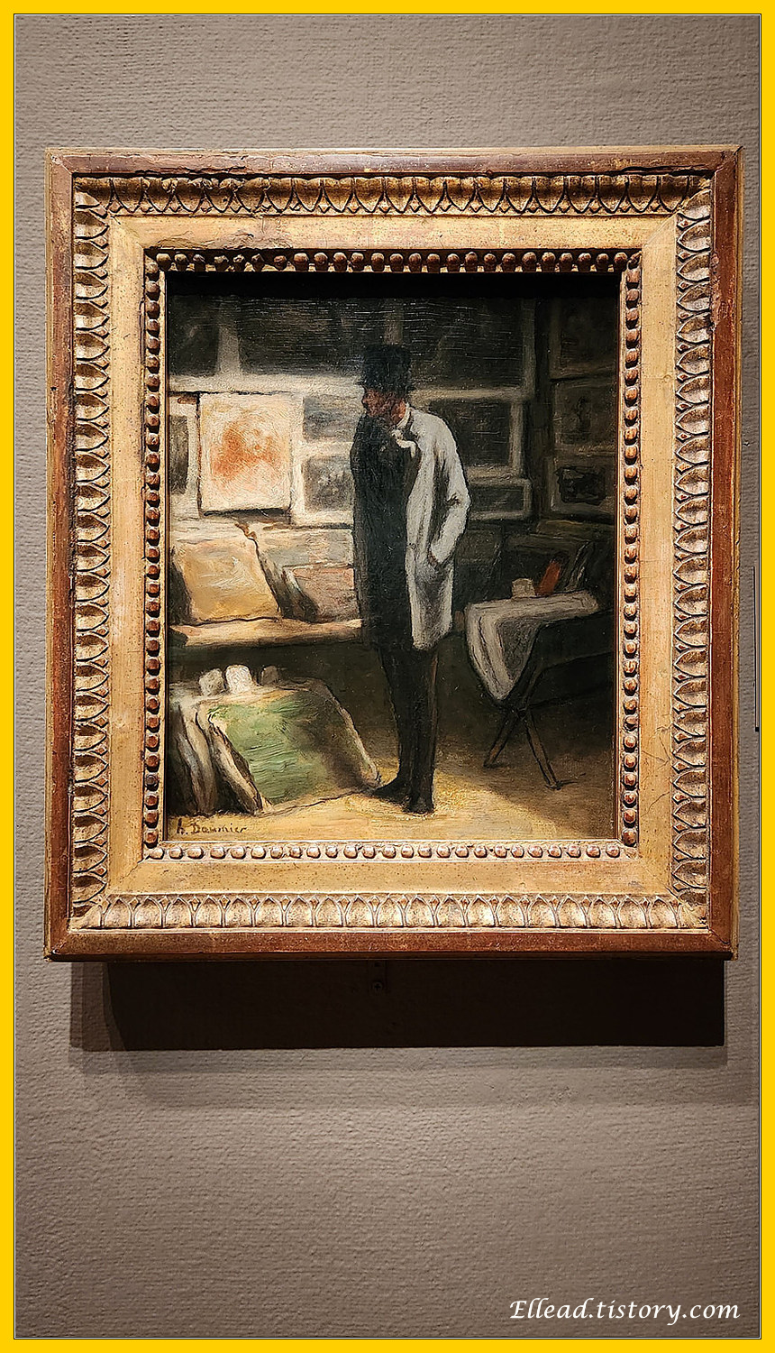 도미에르 (Daumier) The print collector
