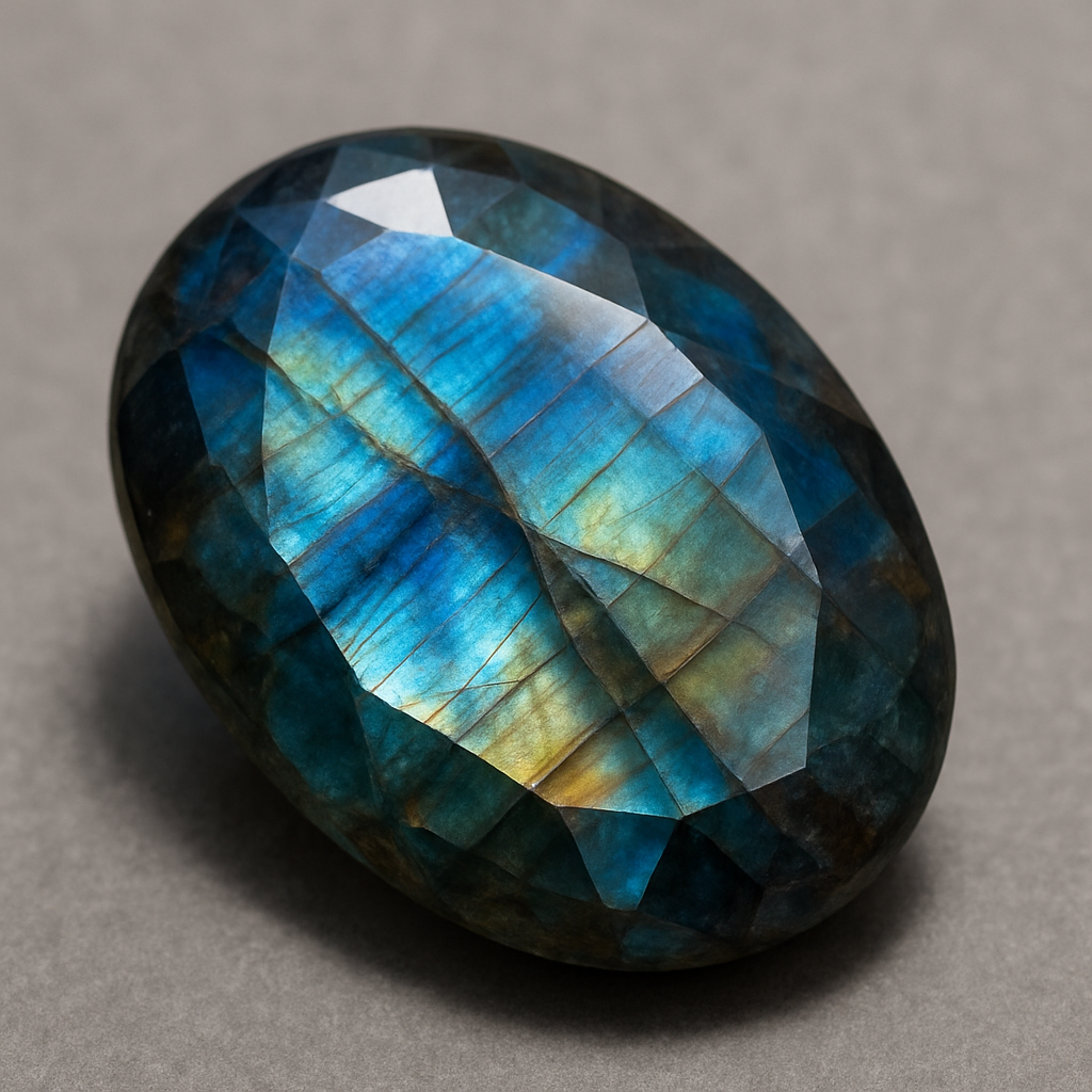 라브라도라이트(Labradorite) – 우주의 빛을 품은 영적 보석의 신비
