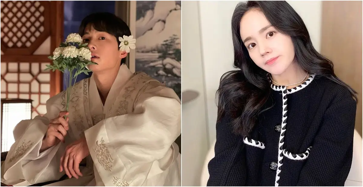 송중기 & # 44;  한가인 인스타그램