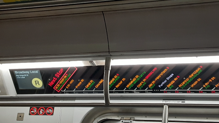 NY Subway R Line