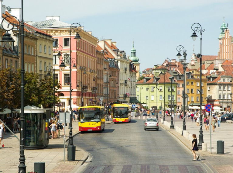 폴란드 바르샤바 모습