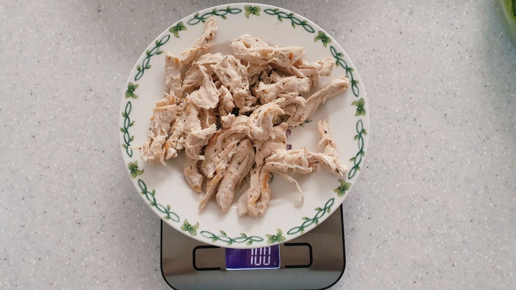 닭가슴살 100g 측정&#44; 실제 양&#44; 칼로리는 얼마일까?