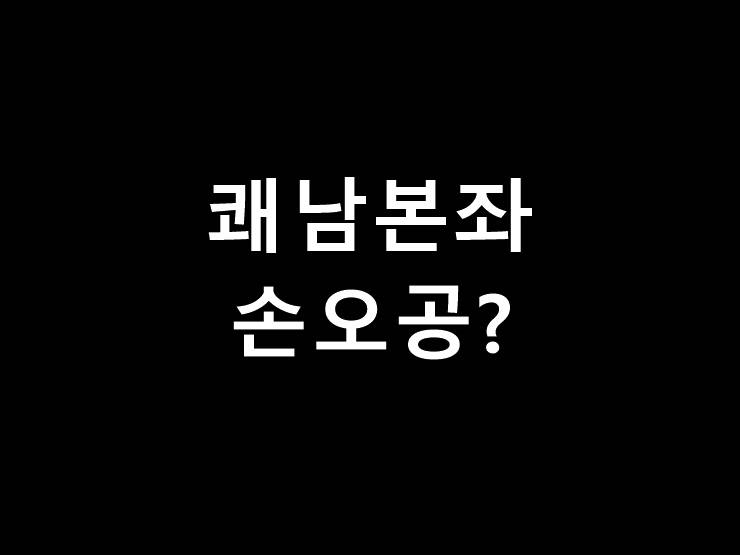 쾌남본좌 손오공