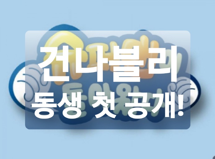  슈퍼맨이 돌아왔다 건후 복귀 동생 진우 첫공개 (+진우 움짤)