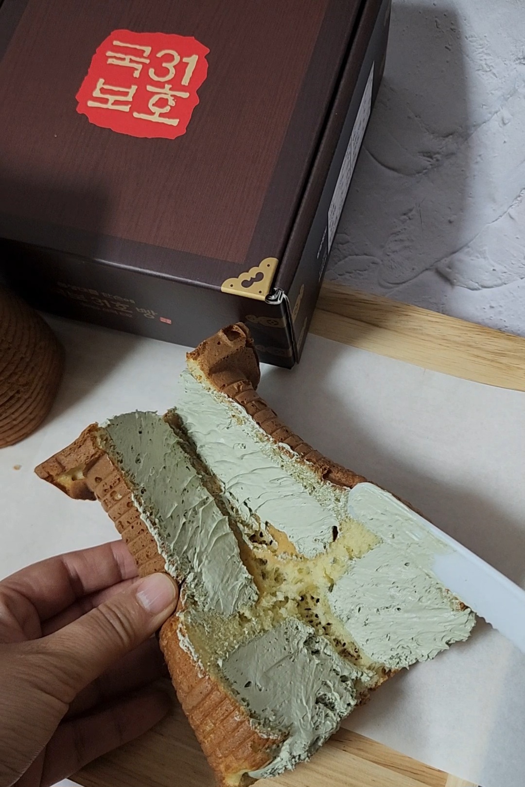 첨성대모양-빵