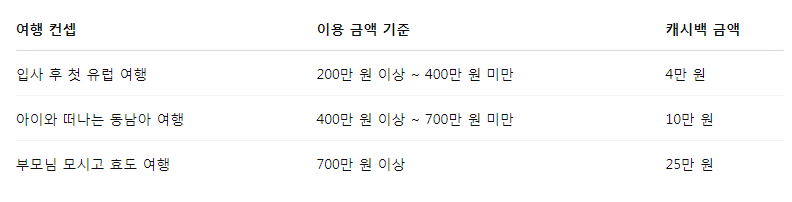 신한카드 해외여행 캐시백 이벤트 (~5/31)