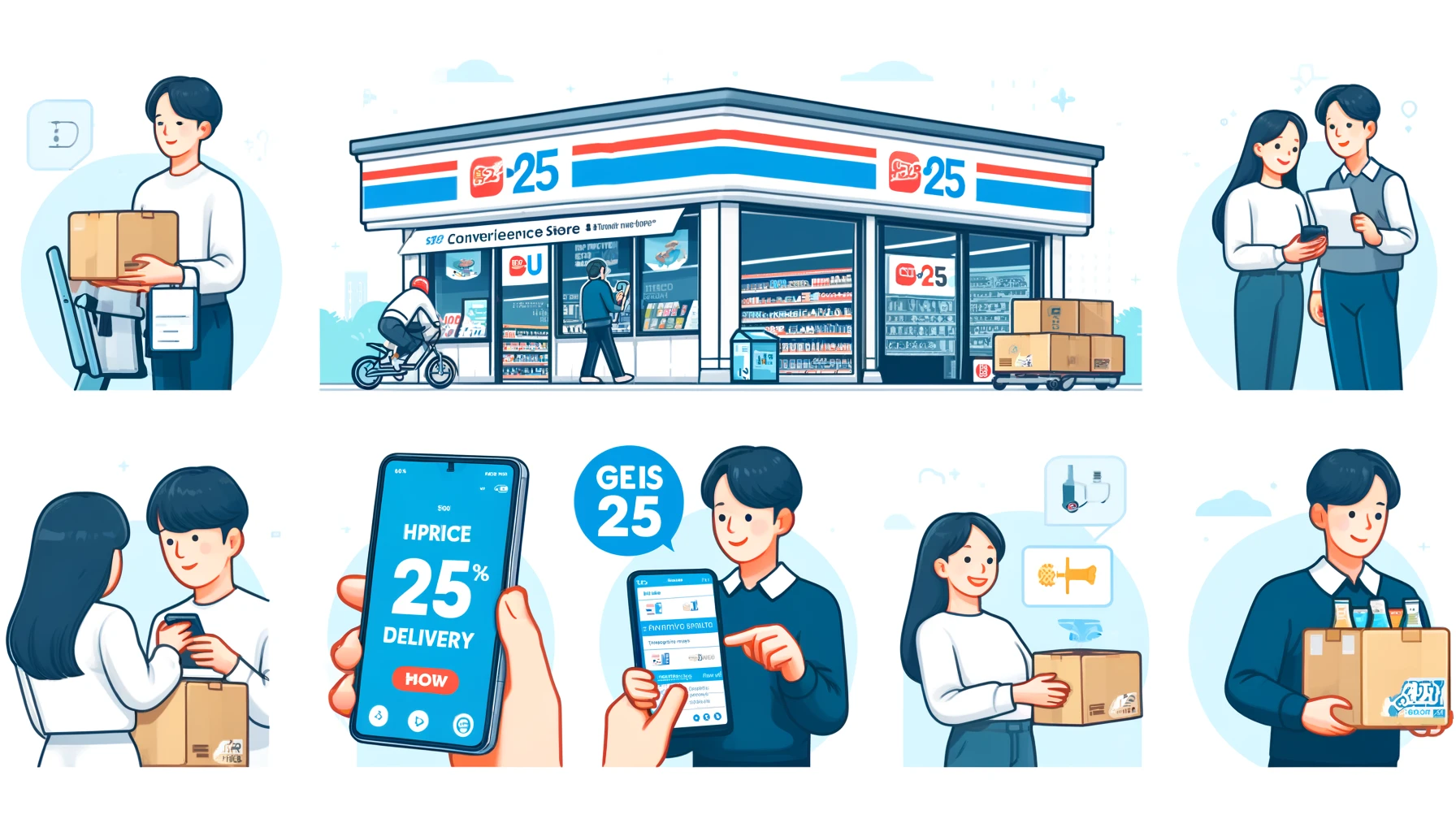 GS 반값택배 이용 방법