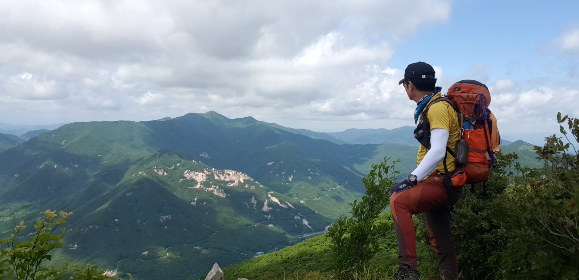 울산 천황산 풍경 백호바위