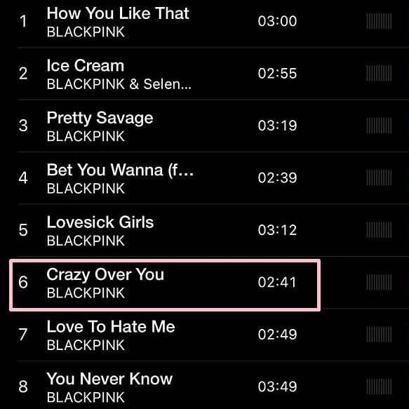  블랙핑크 BLACKPINK - Crazy Over You(+가사해석)