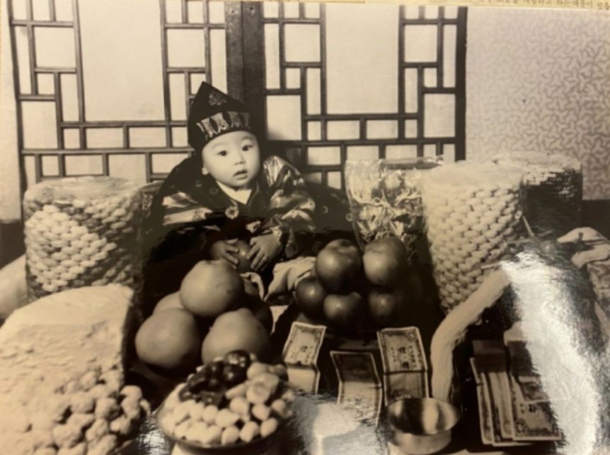 윤석열대통령 어릴때 사진