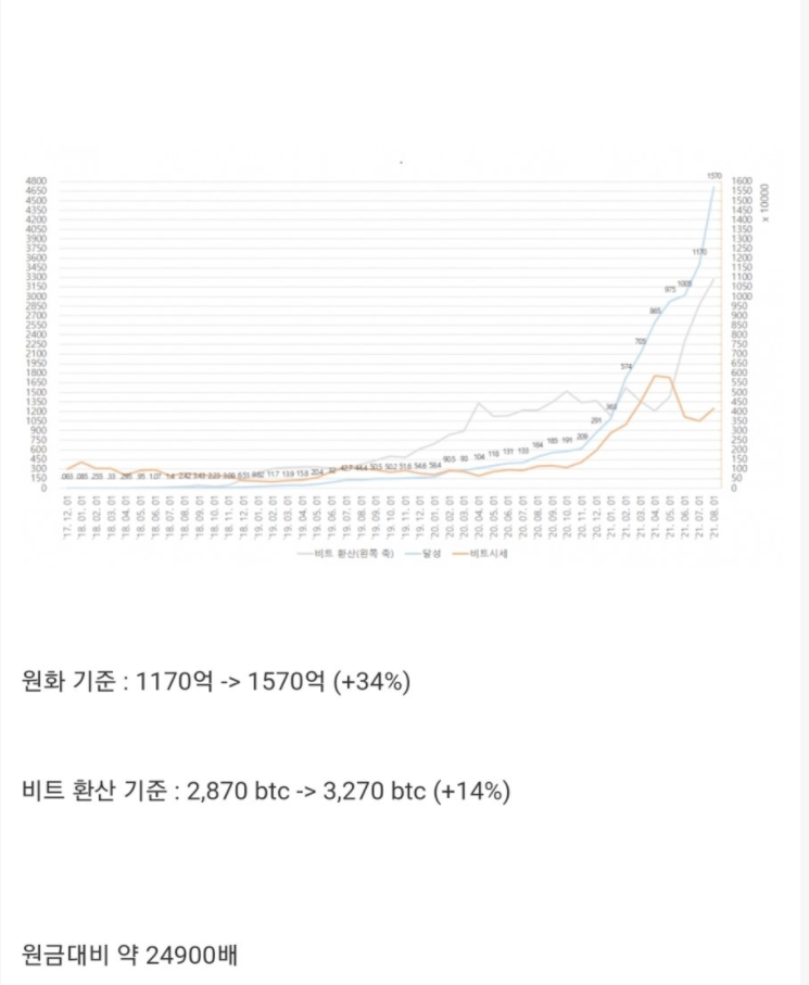  비트코인 불장 파멸적상승 워뇨띠 1000억 업비트 실시간 인증