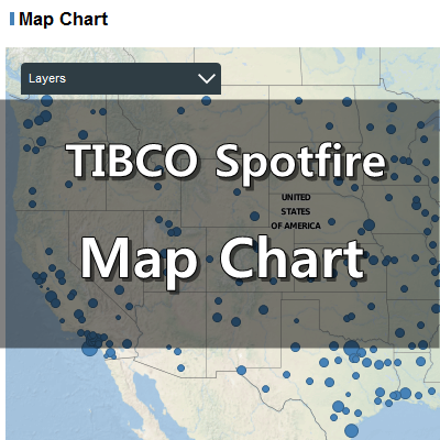  [TIBCO Spotfire] Map Chart