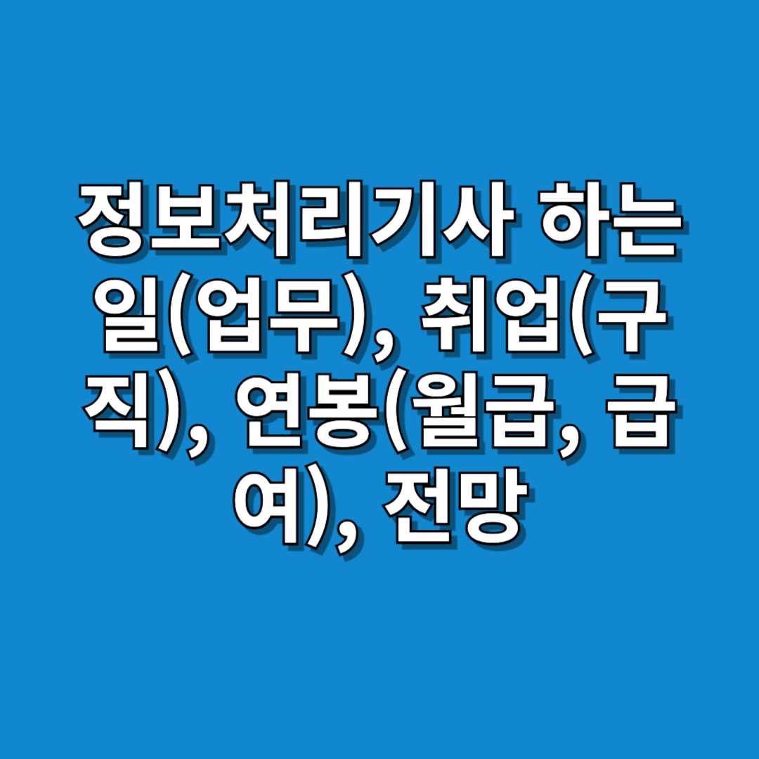 정보처리기사