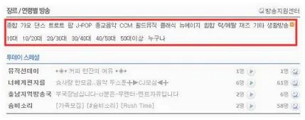 인터넷 음악방송