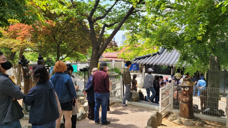 동해막국수-기다리는줄