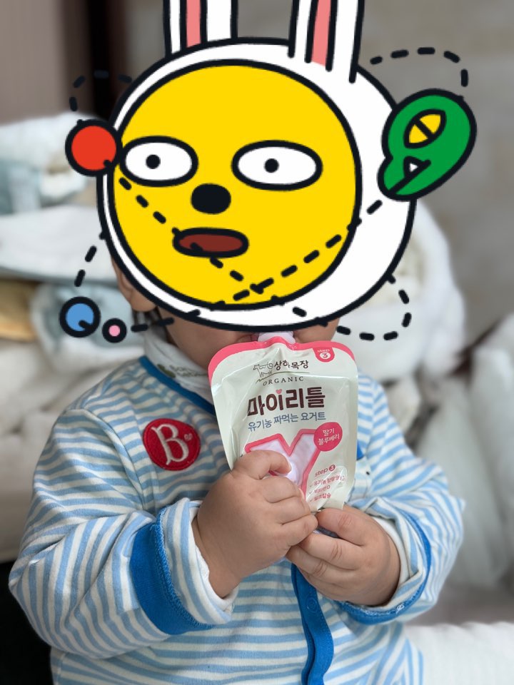 아기요거트 유기농 짜먹는 딸기 바나나 사과맛 상하목장 추천