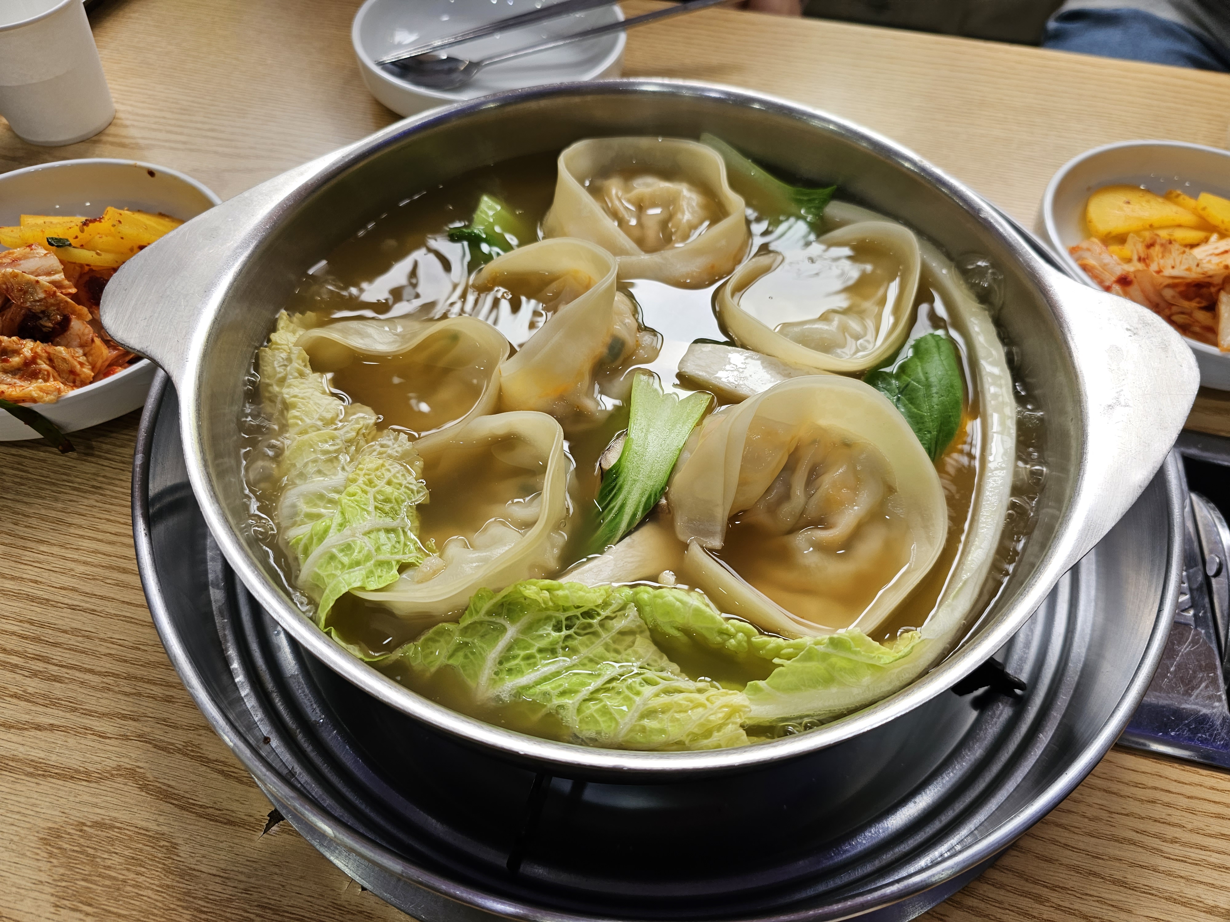  [가산디지털단지] 개성손만두요리점 - 만두전골(반반)