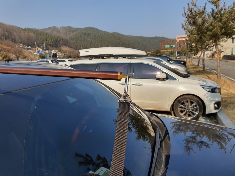 없이 자동차 타프연결 슬라이드바 이그나이트플레인LX2 차량 그늘막 어닝 가로바 14