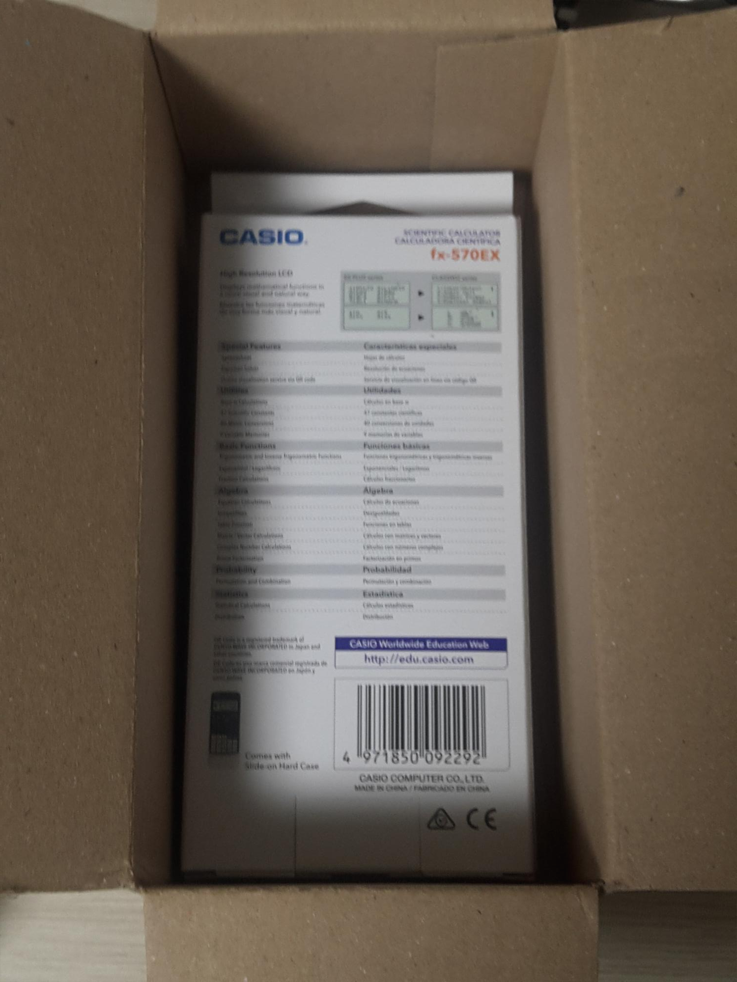  CASIO fx-570EX 공학용 계산기 언박싱