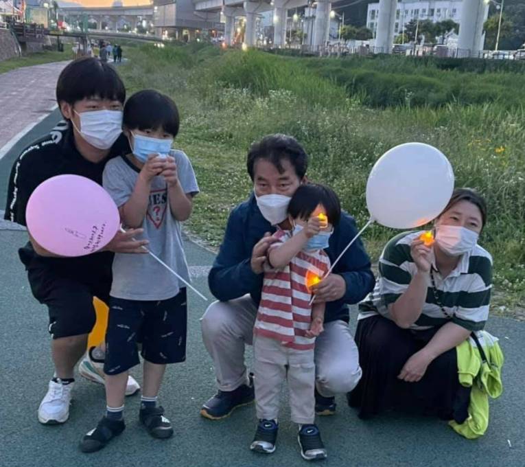  처인구 촛불산책, 경강선 연장 확정 동참!