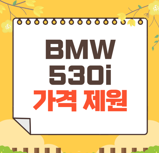 2025 bmw 530i 가격