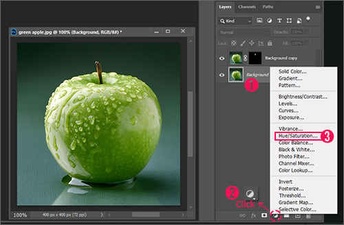 포토샵-색조-채도