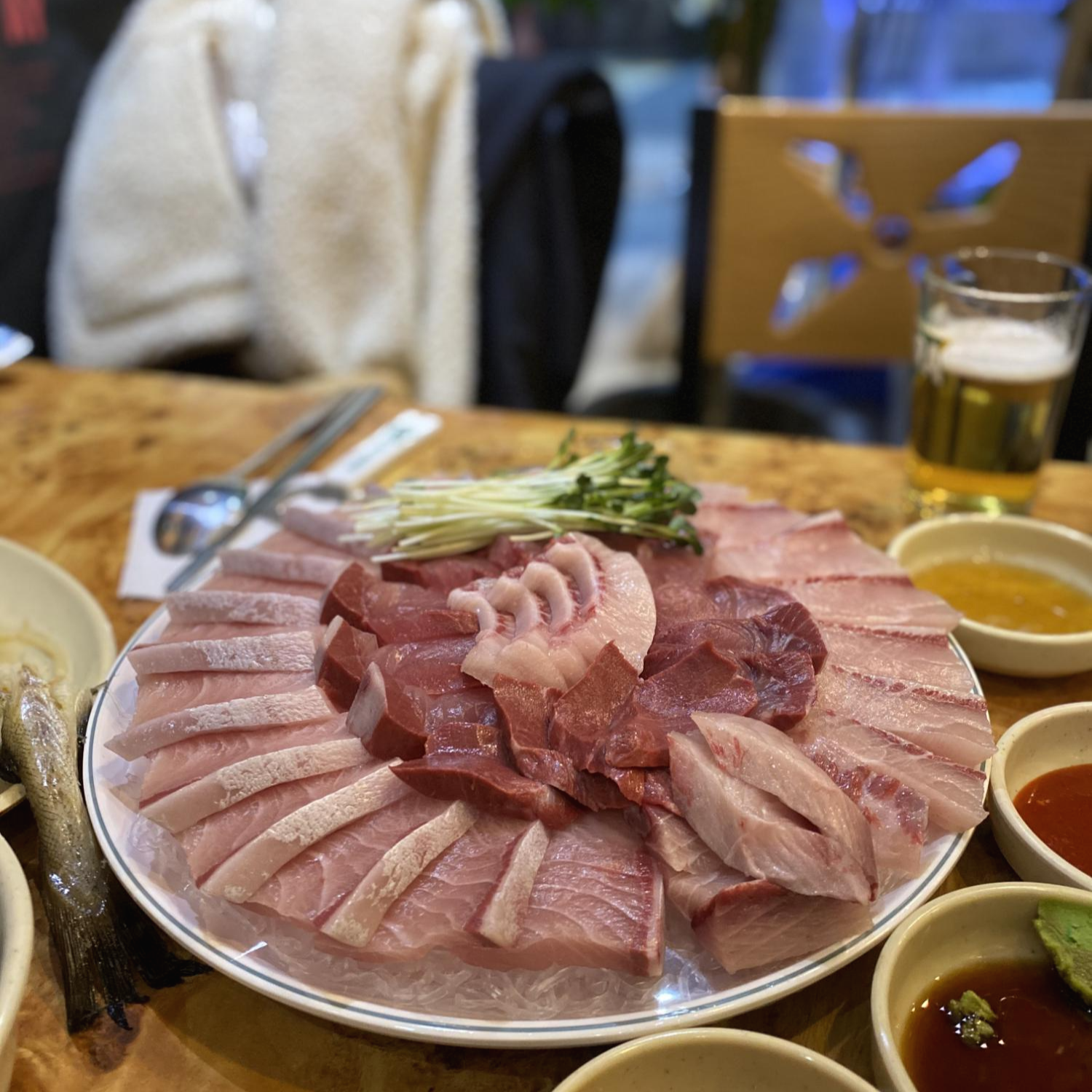  방어회 영등포 맛집 '목포횟집' / 대방어 부위