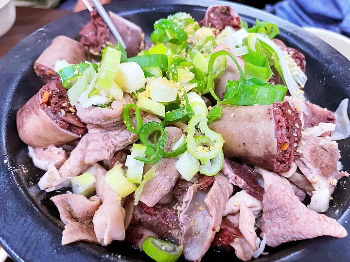 순대국밥 52년 노포 피순대 전골 순대국 수육 순창 맛집