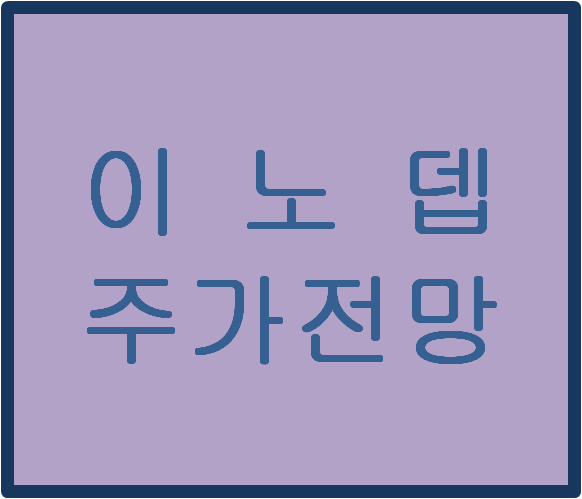  이노뎁(303530) 주가전망 및 이슈분석