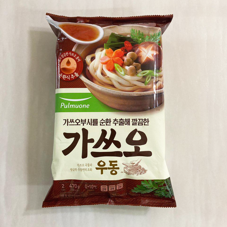  진한 국물맛이 끝내주는 풀무원 가쓰오 우동 한 그릇하세요~
