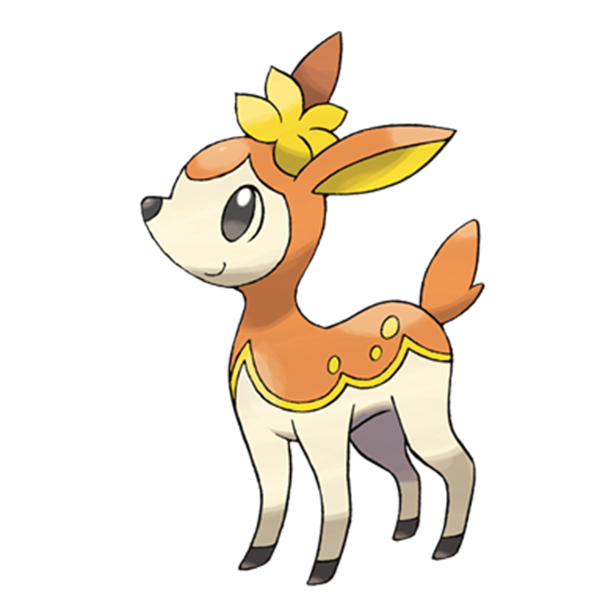  [포켓몬도감]  No. 585 사철록 Deerling #585  Autumn Form