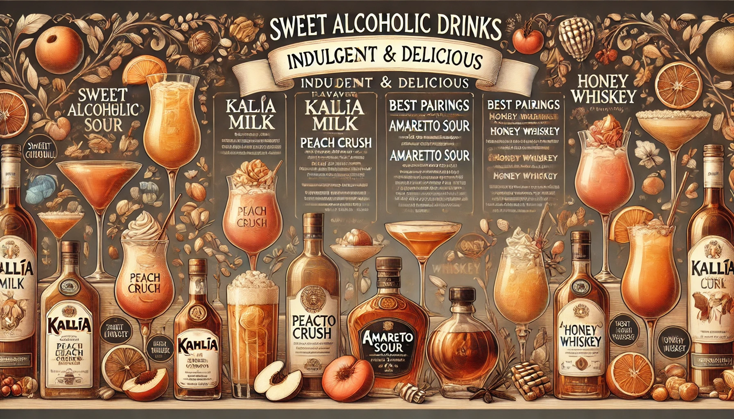 술도 디저트처럼! 달콤하게 즐길 수 있는 주류 추천