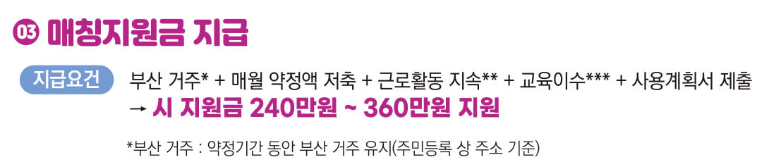 매칭지원 방식