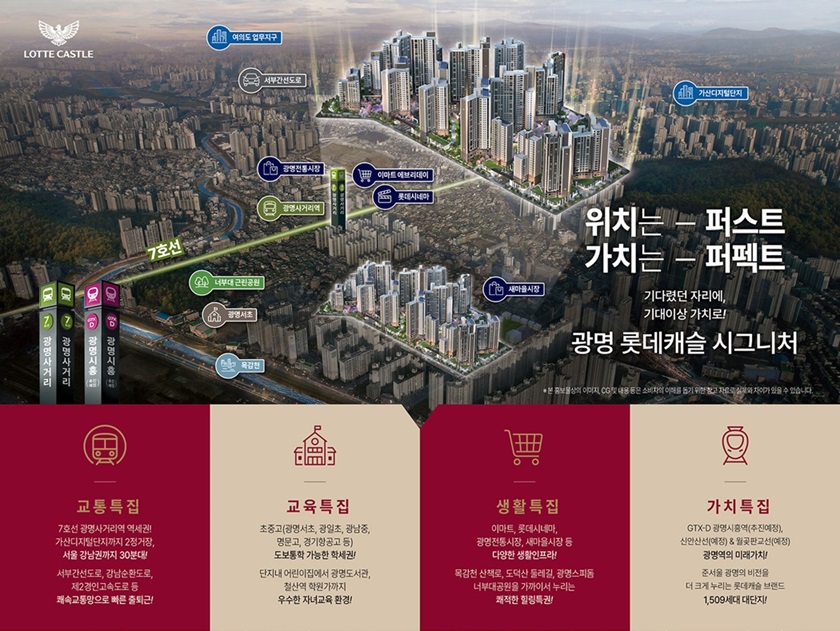 광명롯데캐슬시그니처-임의공급-입지환경
