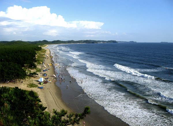 태안해안 삼봉해변