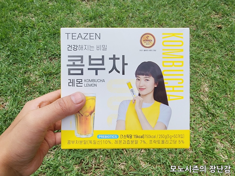  독일산 건강 발효음료 티젠 콤부차 레몬맛 50T