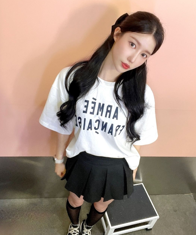 한유진치어리더