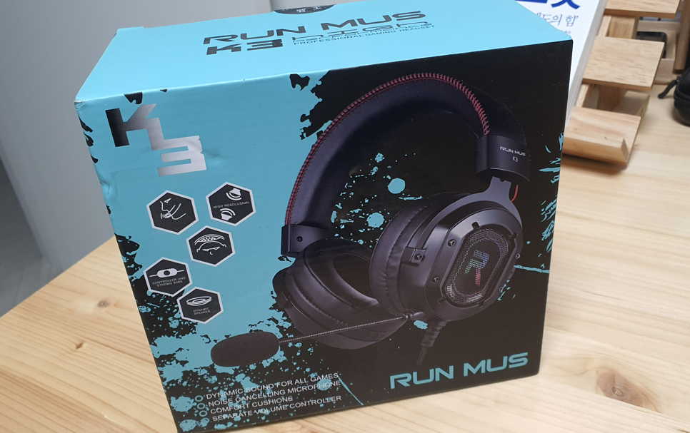  2만 원대 게이밍 헤드셋, '비전텍 Run Mus K3' 리뷰!