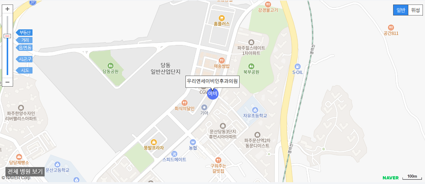 파주시에서 일요일 진료를 볼 수 있는 이비인후과 우리연세이비인후과의원