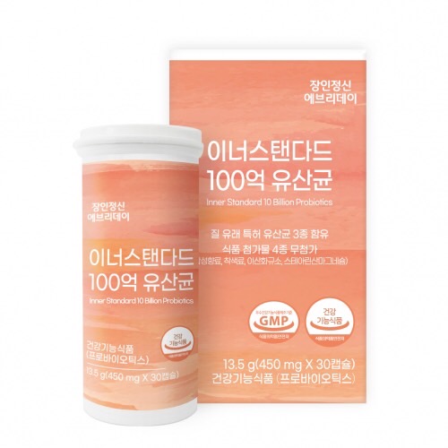  장인정신 에브리데이 이너스탠다드 100억 유산균 소개해요