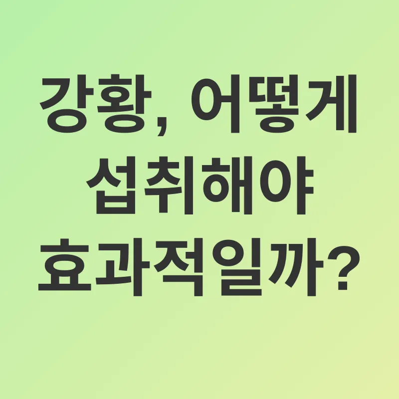 강황의 효능_3