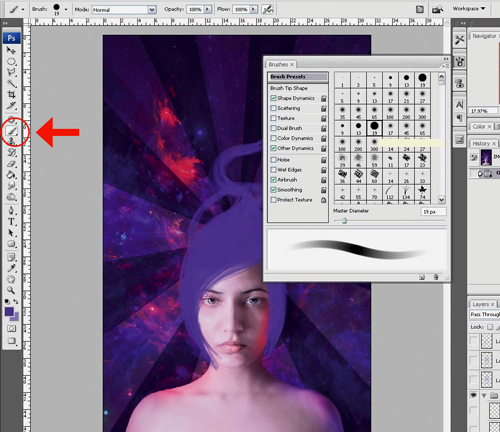 포토샵 사진 그림 잘그리는 방법14