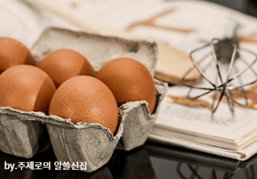 생리중 좋은 음식 다섯번째 달걀
