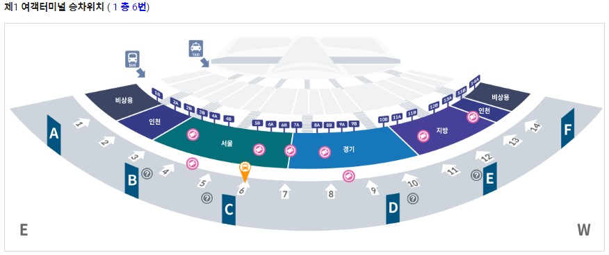인천공항-제1여객터미널-6010번-이미지